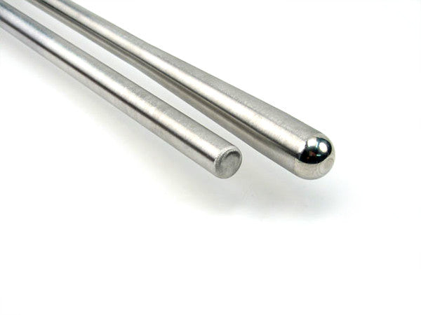 The PU-SP2 is a small hollow punty with counter weight and flared or straight head choices.